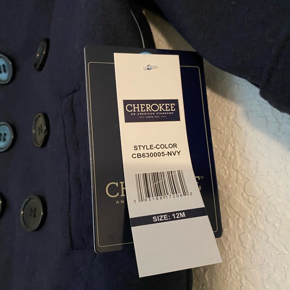 NWT toddler Cherokee jacket - 12mo - Picture 2 of 2